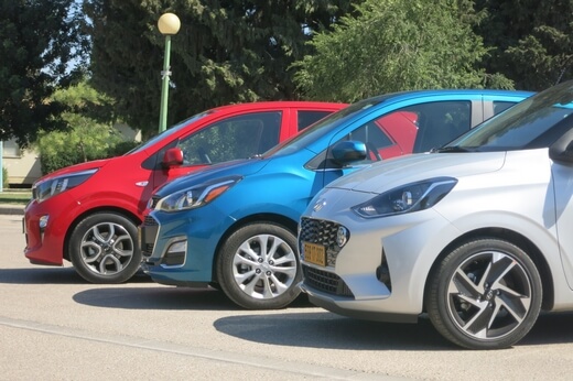 מבחן מכוניות מיני